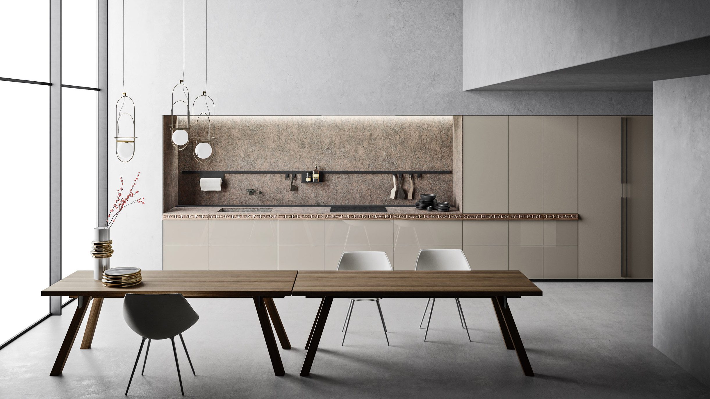 Küche Genius Loci von Valcucine